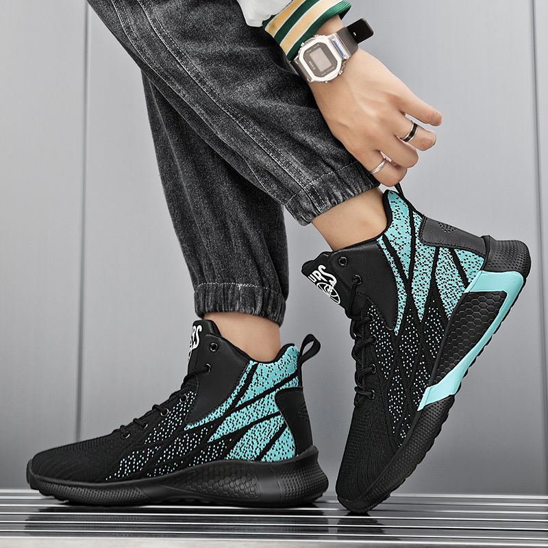 Wide Fit Heels - Sepatu Sneakers Kasual Pria Penambah Tinggi,