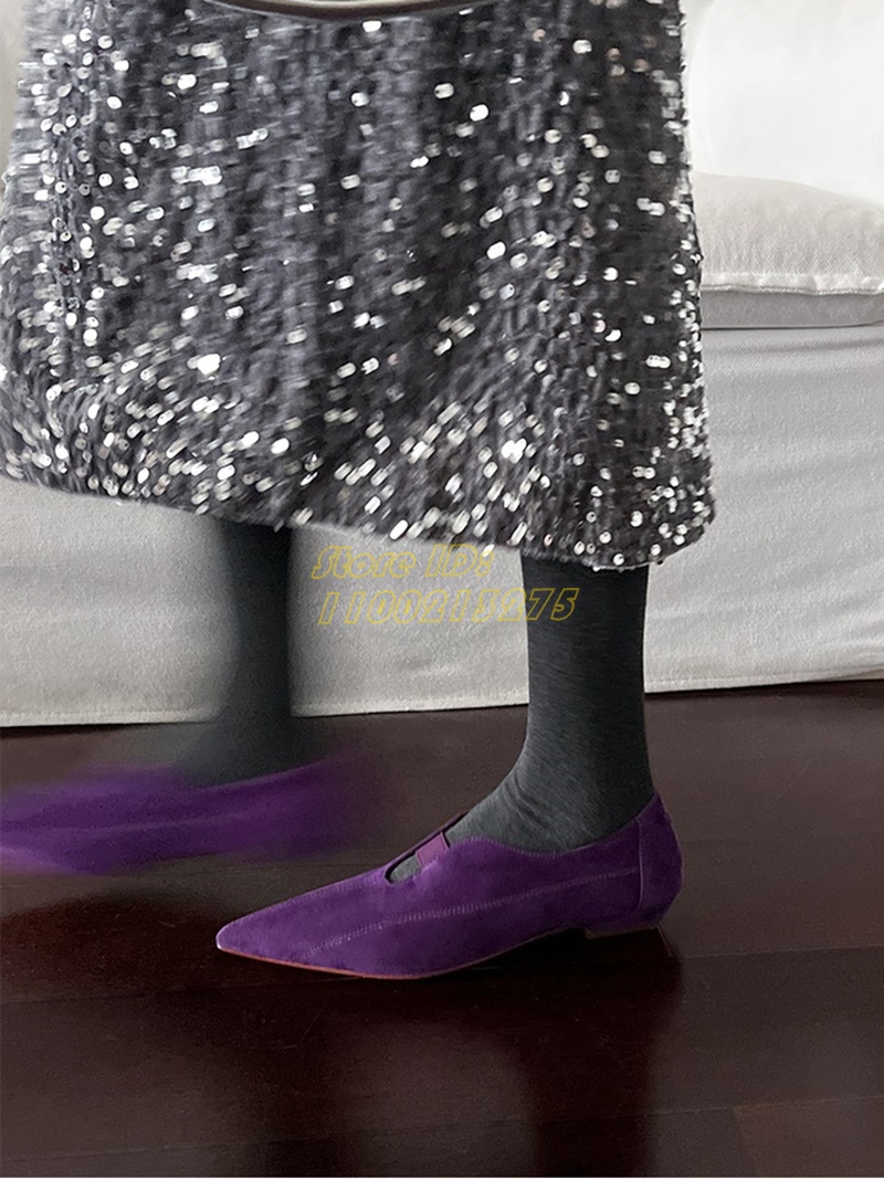 Women Shoes Winter - Sepatu Pumps Wanita Runcing Ujung Runcing