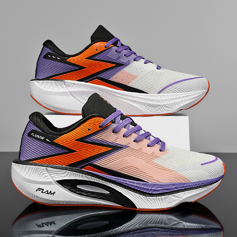 Women Shoes Zoom - Sepatu lari pelat karbon pria wanita,