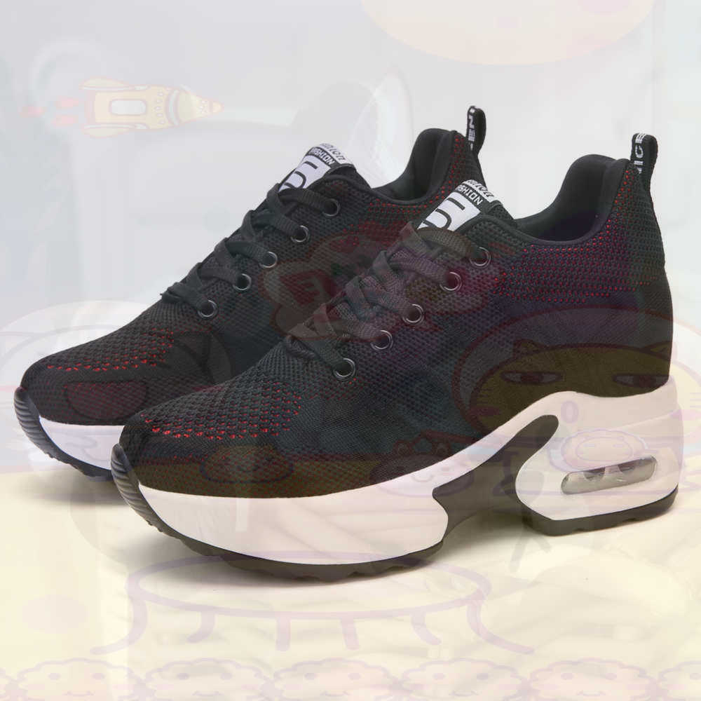 Women Shoes Us To Eu - Merah Ukuran 36 Sepatu Wanita Tenis
