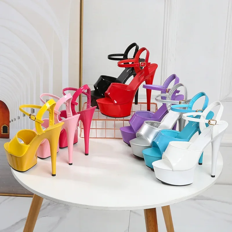 Women'S Shoes Popular - 2025 Mclubgirl Fashion Wanita Sandal Hak
