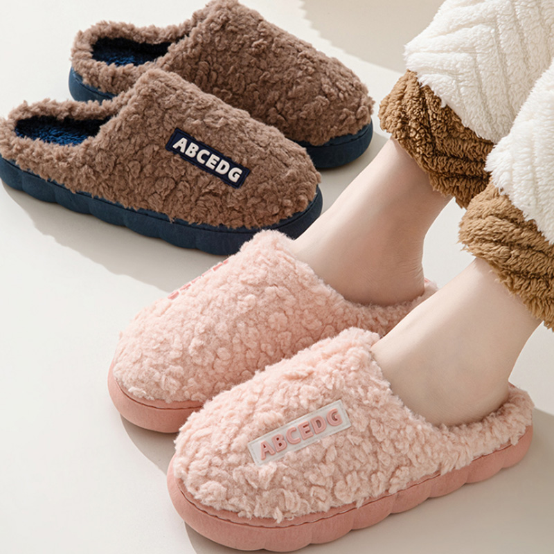 Women Shoes Winter - Sandal Rumah Anti Selip Hangat untuk