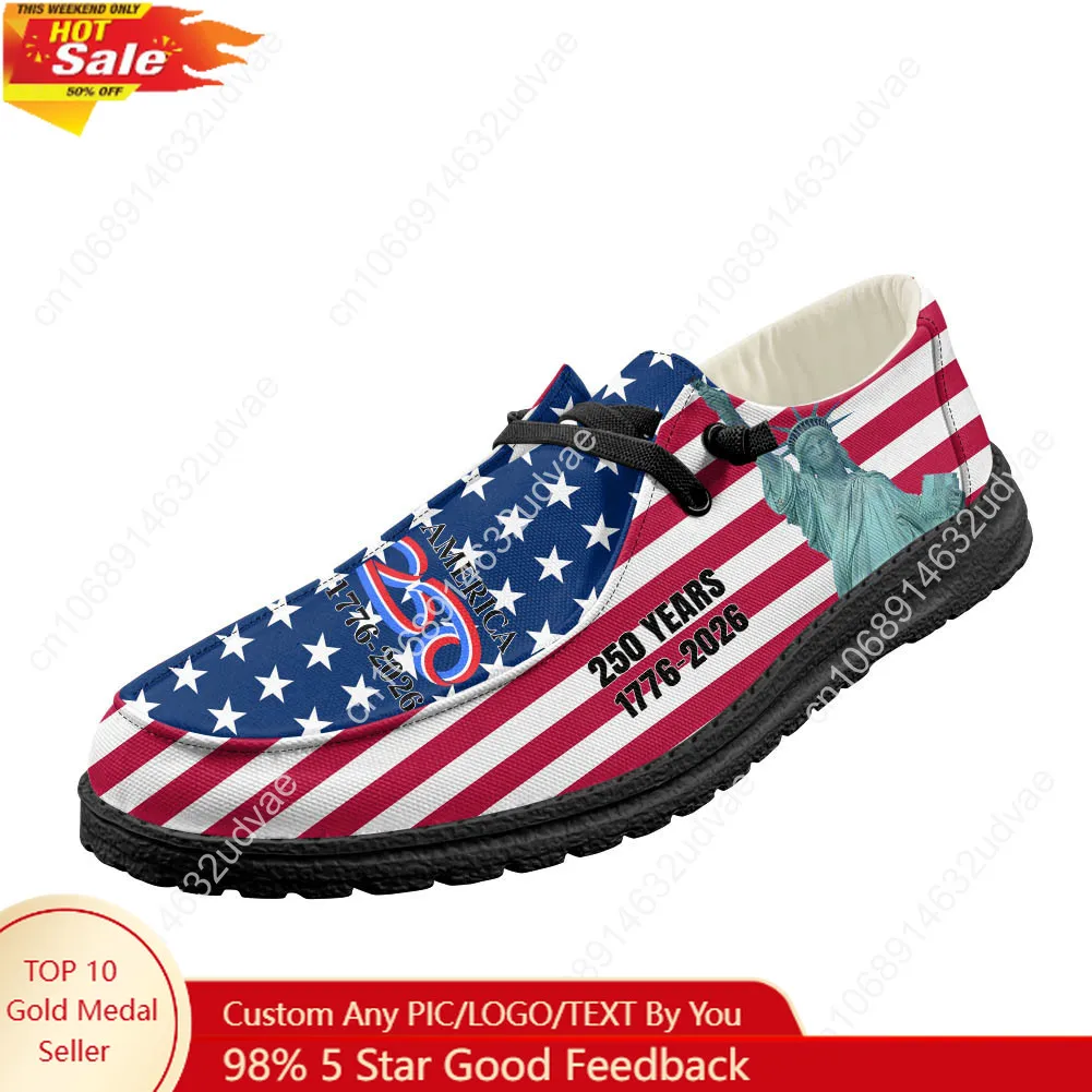 Women'S Shoes Loafers Black - Sepatu Kasual Pria Wanita Amerika Peringatan