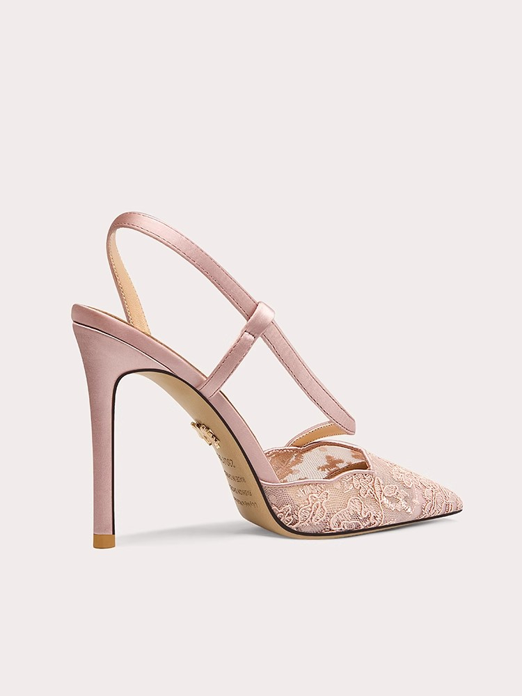 Sepatu Hak Stiletto Datar Musi - Wide Fit Heels ulasan dan harga