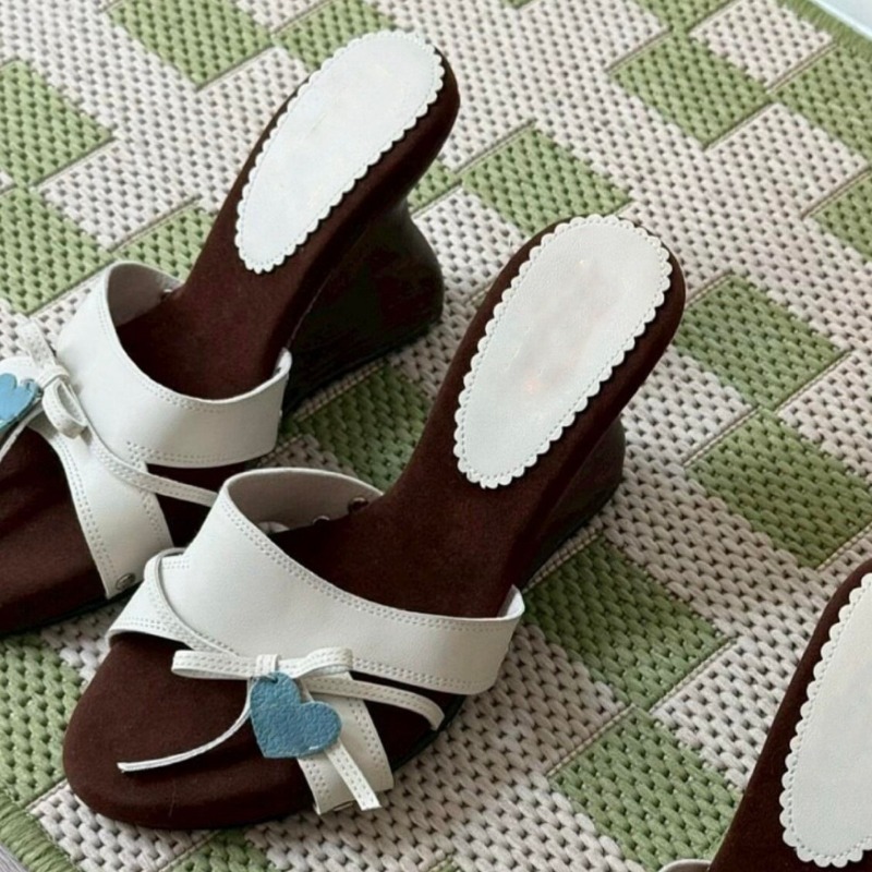 Sandal Geser Hak Wedge Pita Ha - Women Shoes Us To Eu ulasan dan harga