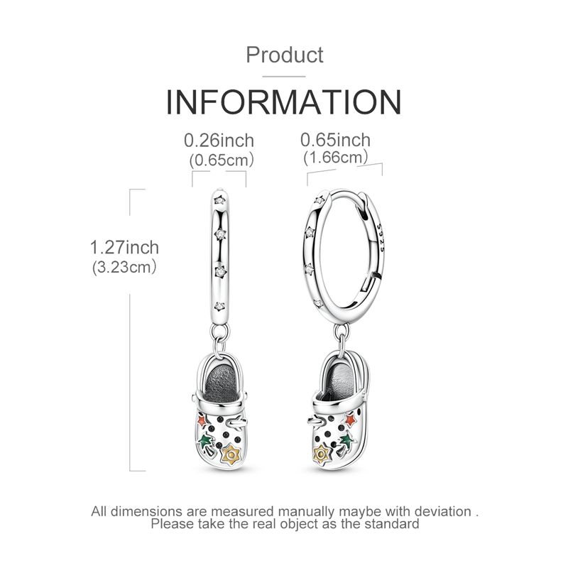 Anting-anting Huggie Hoop Gaya - Women'S Shoes Crocs ulasan dan harga
