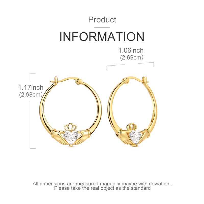 Anting-anting Huggie Hoop Gaya - Women'S Shoes Crocs ulasan dan harga