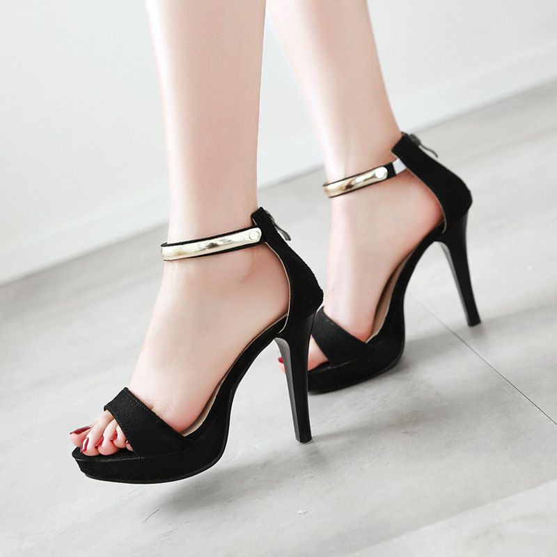 SIMLOVEYO Sandal Wanita Chic M - Wide Fit Heels ulasan dan harga