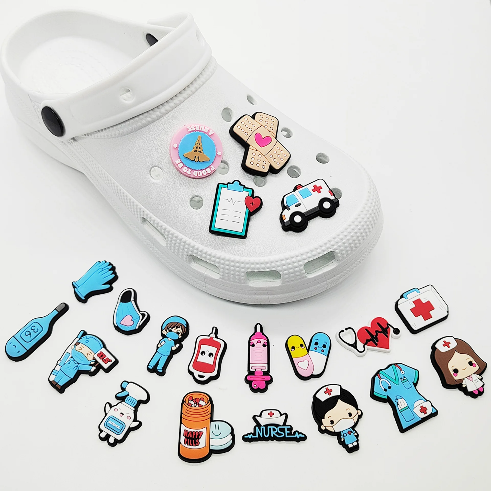 Baru 1 Buah PVC sepatu pesona  - Women'S Shoes Crocs ulasan dan harga
