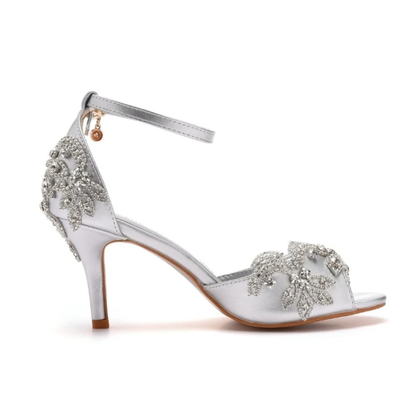 Sepatu Wanita Desainer Fashion - Peep Toe Heels ulasan dan harga