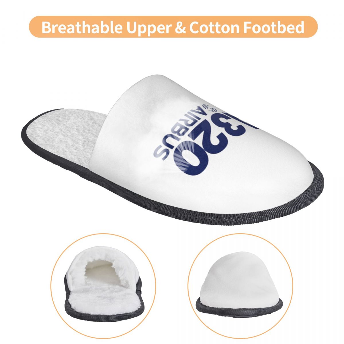 Sandal Logo Airbus A320 Kustom - Women Shoes Logo ulasan dan harga