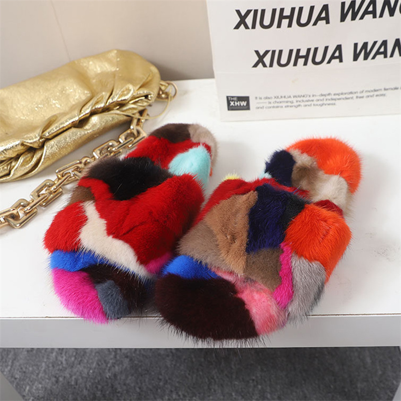 Sandal Wanita Berbulu Lembut,  - Women Shoes Winter ulasan dan harga