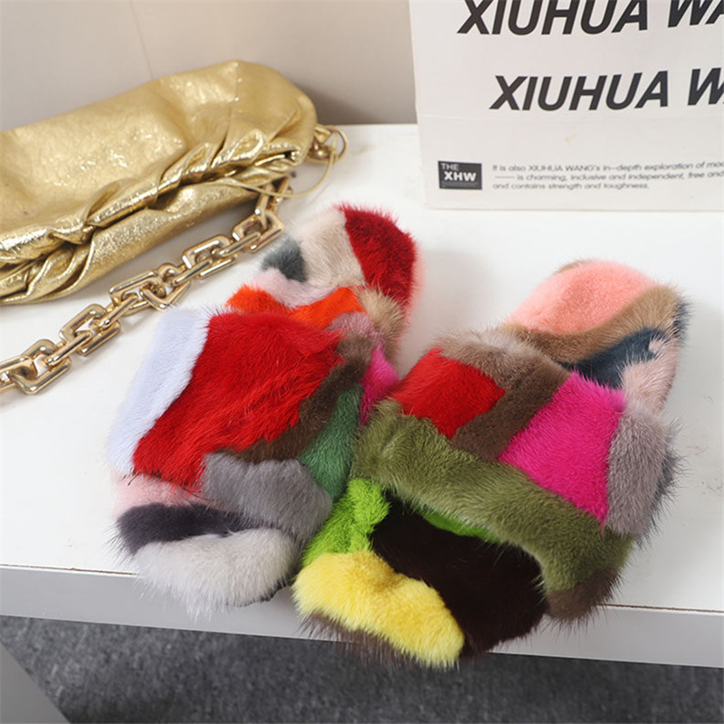 Sandal Wanita Berbulu Lembut,  - Women Shoes Winter ulasan dan harga
