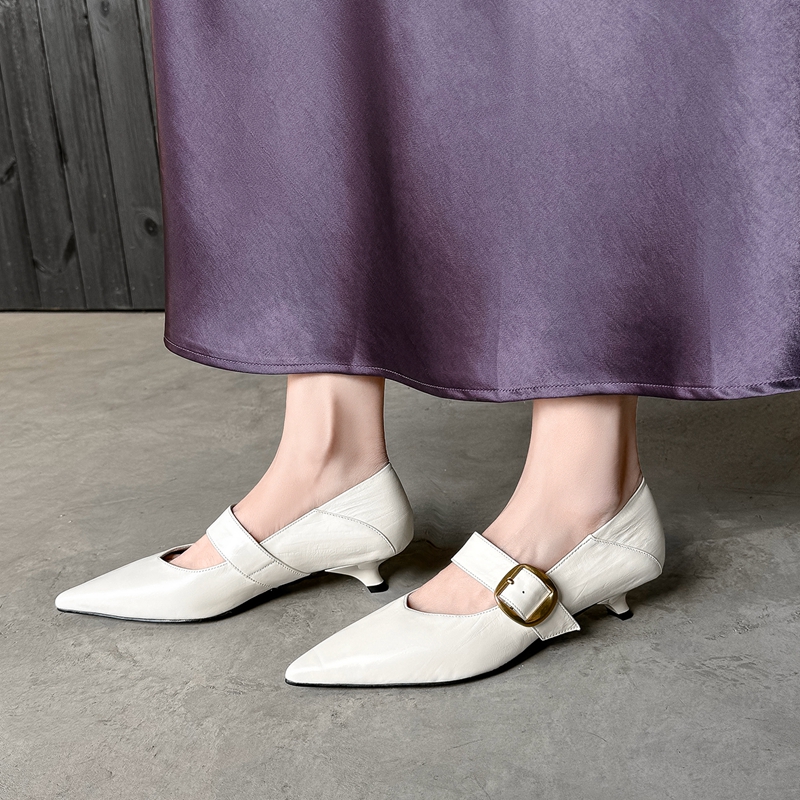 Sepatu Wanita Kulit Asli Musim - Women Shoes Mk ulasan dan harga