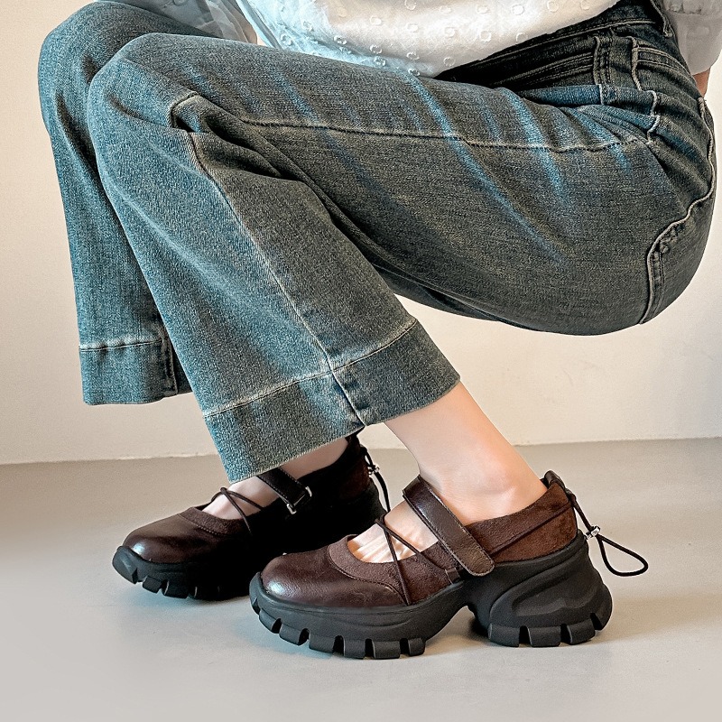 Sepatu Mary Jane Balet Retro B - Women'S Shoes Popular ulasan dan harga