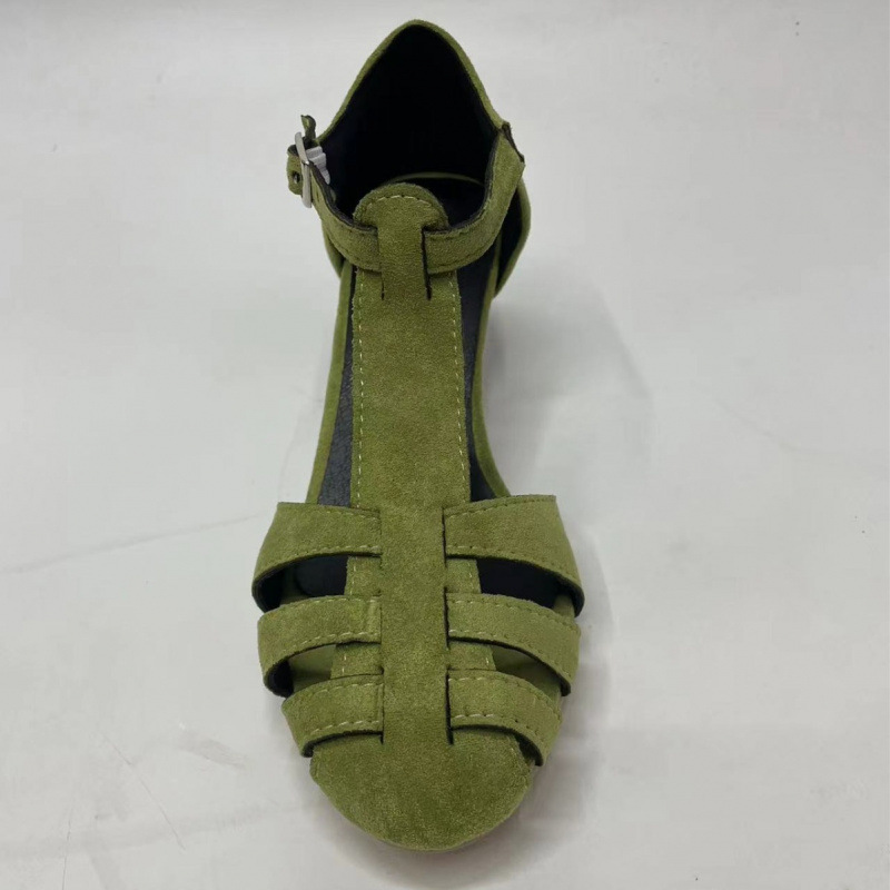 Sandal Wanita Hijau Suede Kitt - Women'S Shoes Popular ulasan dan harga