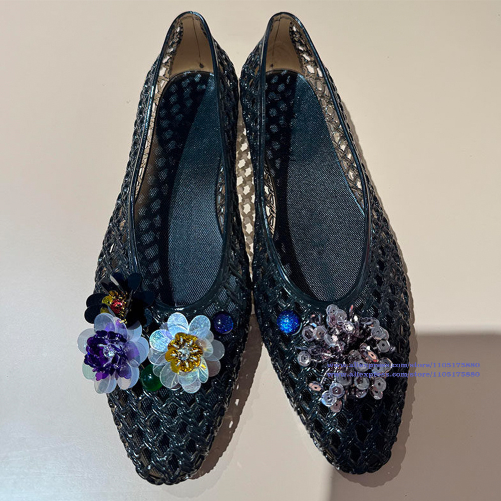 Sepatu Flat Jelly Emas Berkila - Jelly Sandal Women ulasan dan harga