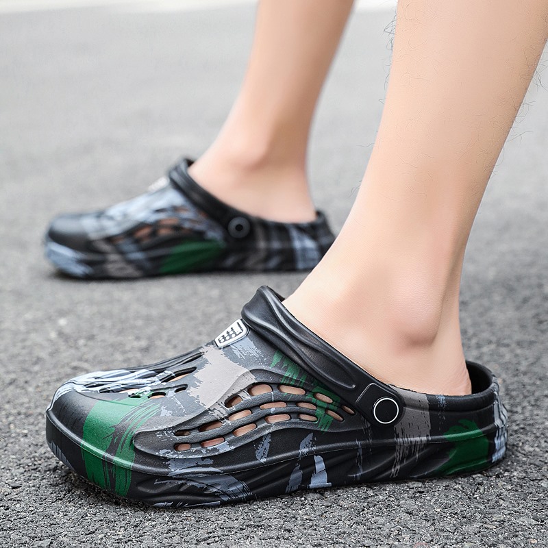 Sandal Pria Motif Kamuflase Gr - Women'S Shoes Crocs ulasan dan harga
