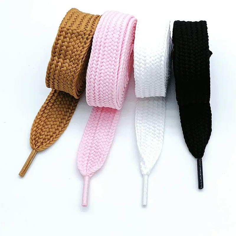 1 Pasang 2CM Tali Sepatu Datar - Women'S Shoes X Wide ulasan dan harga