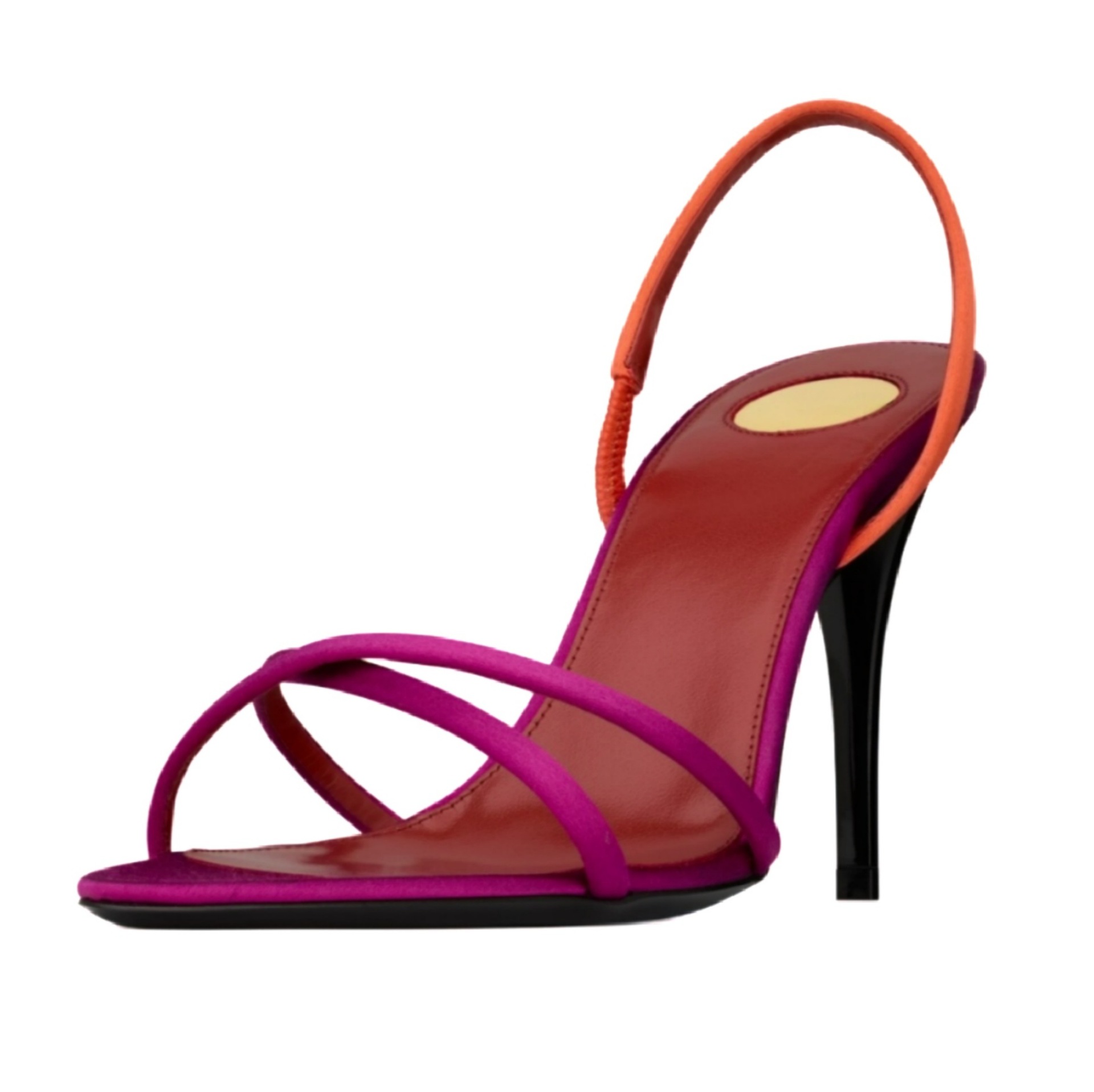 Sandal Stiletto Slingback Tali - Square Toe Mule ulasan dan harga