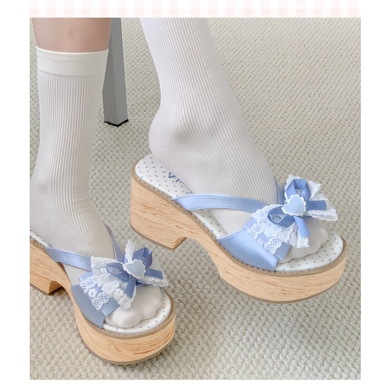 Sandal Platform Tebal Motif Ka - Women'S Shoes Quality ulasan dan harga