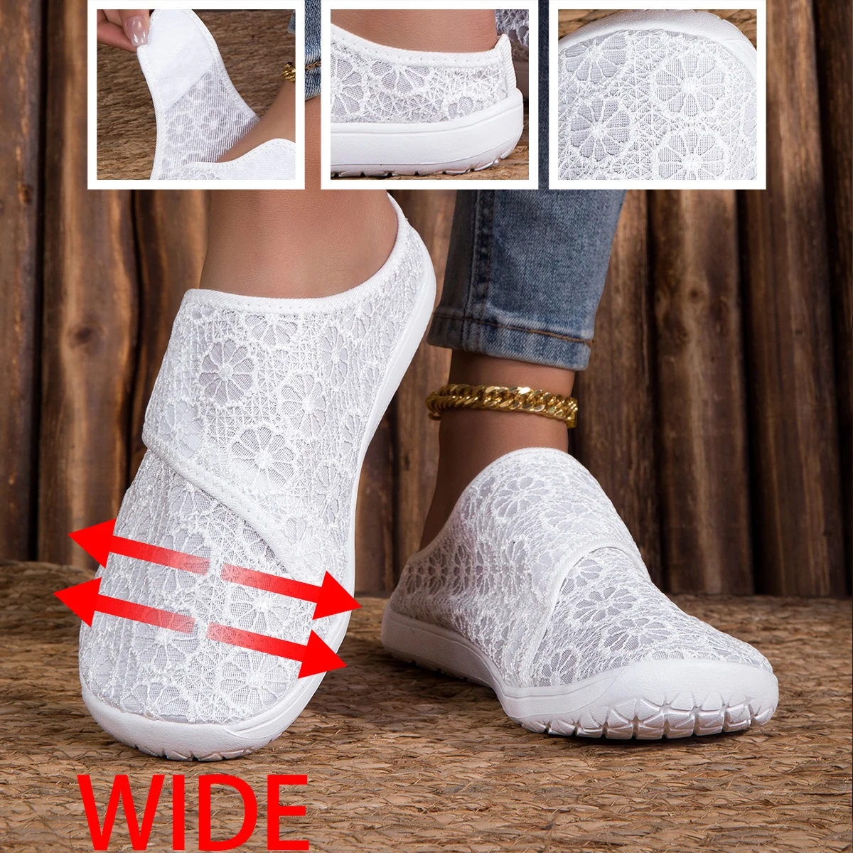 DJSUNNYMIX Sepatu Kasual Musim - Women'S Shoes For Wide Feet ulasan dan harga