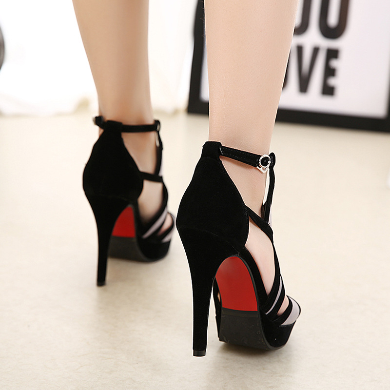 Sandal Wanita Model Eropa, Bah - Wide Fit Heels ulasan dan harga