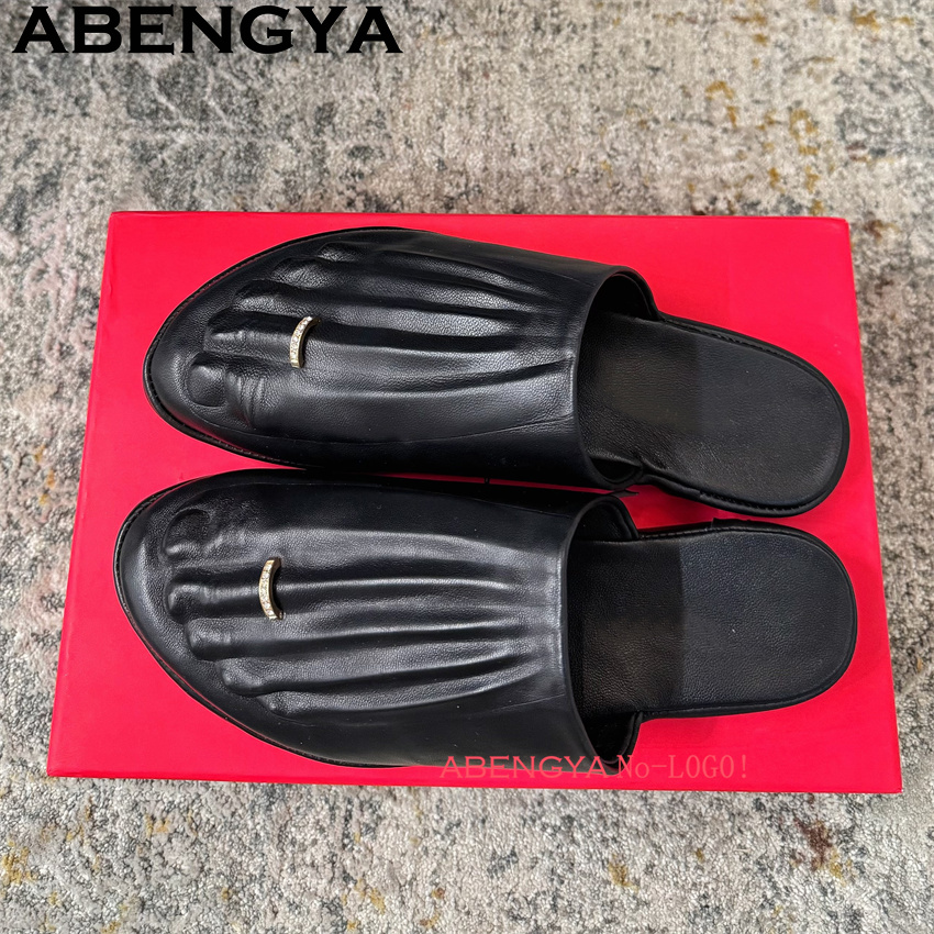 Sepatu Loafer Kulit Asli Hitam - Women'S Shoes Loafers Black ulasan dan harga