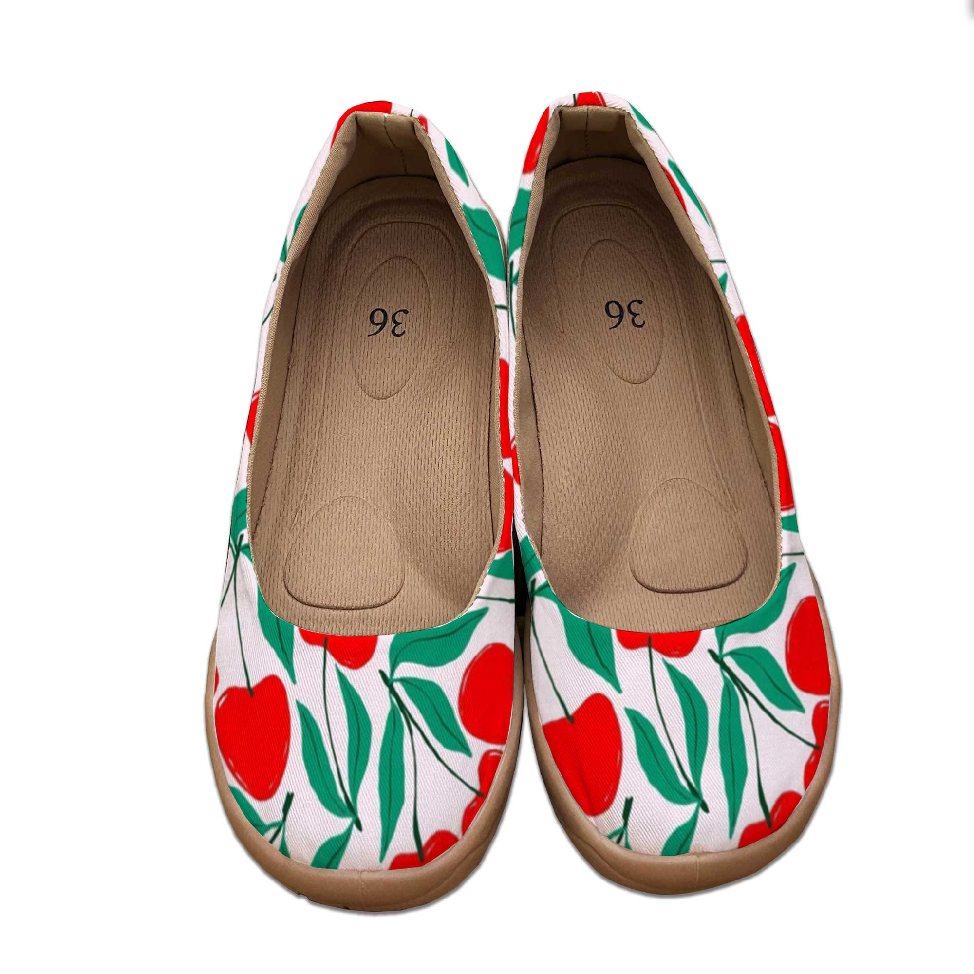 Sepatu Slip-On Warna Ceri Mani - Women'S Shoes For Wide Feet ulasan dan harga