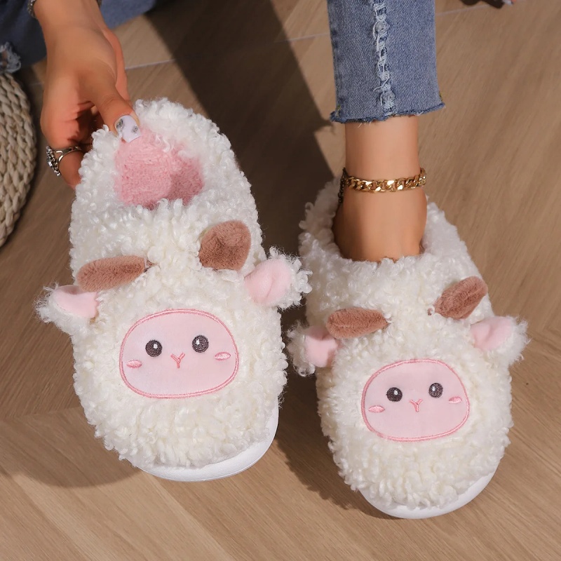 Sandal Rumah Bulu Domba Lucu M - Women Shoes Winter ulasan dan harga