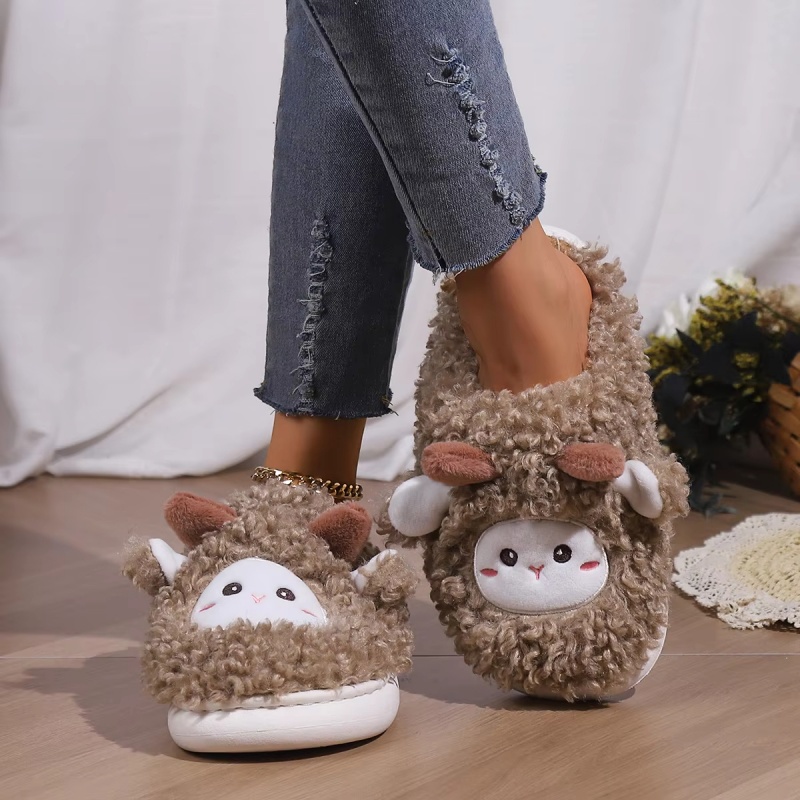 Sandal Rumah Bulu Domba Lucu M - Women Shoes Winter ulasan dan harga