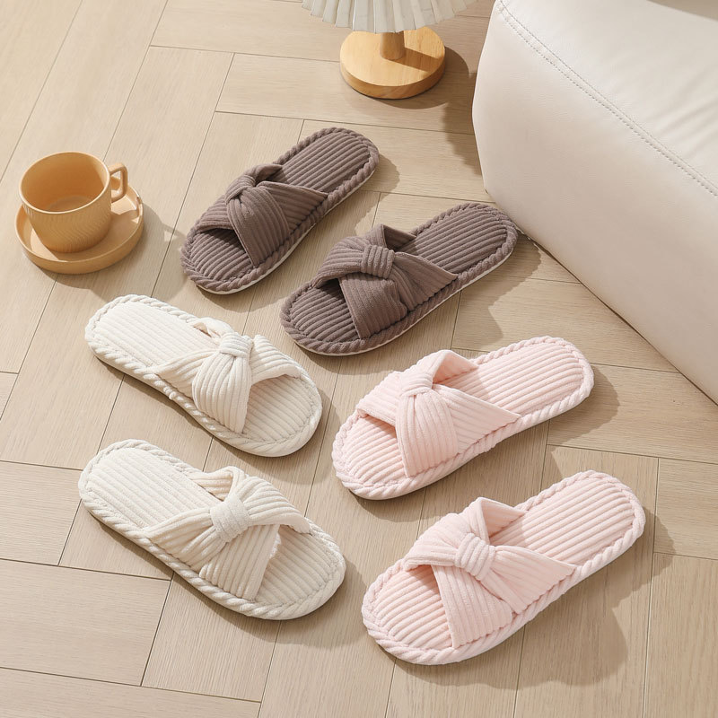 Sandal Rumah Tali Silang Kordu - Women Shoes Winter ulasan dan harga