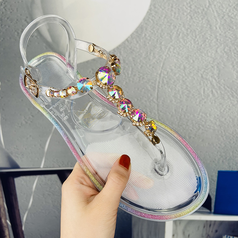 Ukuran 36-42 Sandal Jelly T-Ti - Jelly Sandal Women ulasan dan harga