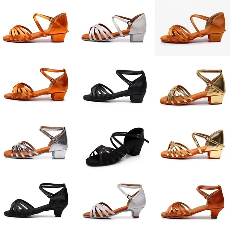 Sepatu dansa Latin baru EU 24- - Women Shoes Us To Eu ulasan dan harga