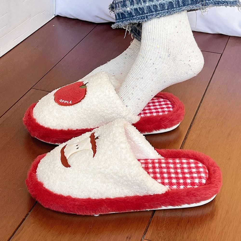 Sandal Lucu Motif Garis Kotak- - Women Shoes Winter ulasan dan harga