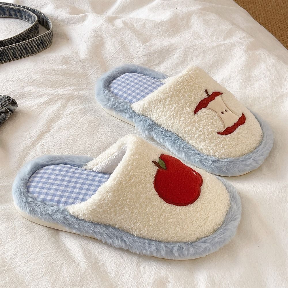 Sandal Lucu Motif Garis Kotak- - Women Shoes Winter ulasan dan harga